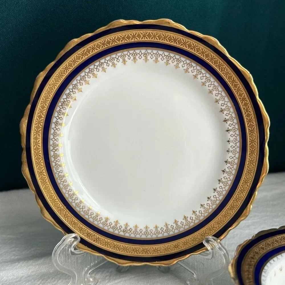Vintage Hohenberg Ware Bavaria Ramekin with Under Plate